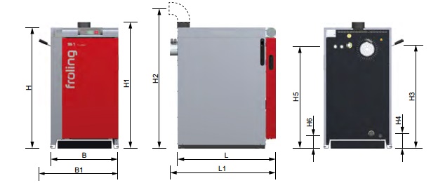 Fröling S1 Turbo faelgázosító kazán 15-20 kW